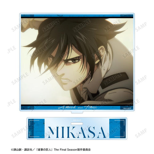 『進撃の巨人』ミカサ 場面写BIGアクリルスタンド