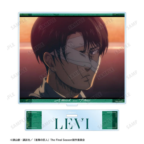 『進撃の巨人』リヴァイ 場面写BIGアクリルスタンド