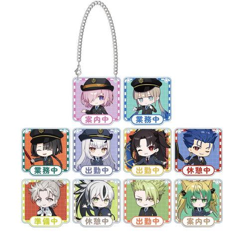 『Fate/Grand Order』トレーディング ちびキャラ 推し旅コラボver. アクリルドアプレート風チャーム(単位/BOX)