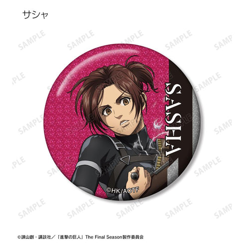 『進撃の巨人』トレーディンググリッター缶バッジ vol.2(単位/BOX)【202601再販】