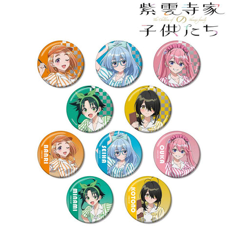 『紫雲寺家の子供たち』描き下ろし アメリカンダイナーver. トレーディングメタリック缶バッジ(単位/BOX)