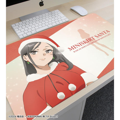 『青春ブタ野郎はサンタクロースの夢を見ない』ミニスカサンタ マルチデスクマット【202512再販】