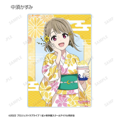 《Love Live! 虹咲学园校园偶像同好会》全新绘制 庙会版 亚克力卡牌(单位/盒)【202605再版】