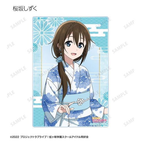 《Love Live! 虹咲学园校园偶像同好会》全新绘制 庙会版 亚克力卡牌(单位/盒)【202605再版】