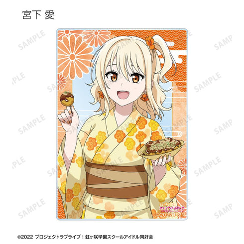 『ラブライブ!虹ヶ咲学園スクールアイドル同好会』描き下ろし 縁日ver. トレーディングアクリルカード(単位/BOX)