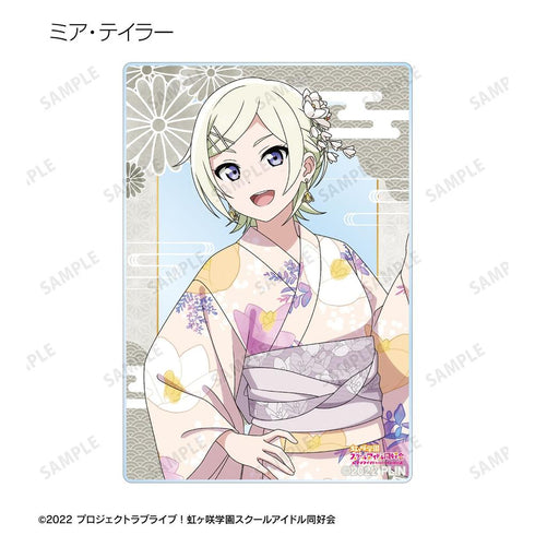 《Love Live! 虹咲学园校园偶像同好会》全新绘制 庙会版 亚克力卡牌(单位/盒)【202605再版】