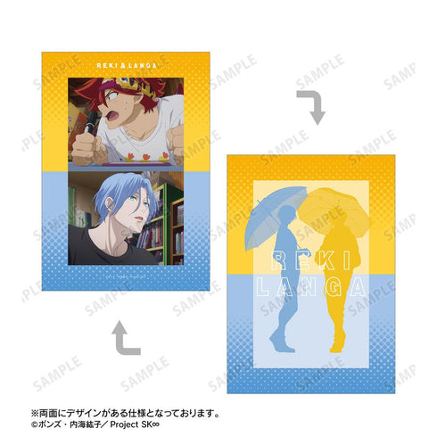『SK∞ エスケーエイト』喜屋武 暦&馳河 ランガ A5硬質カードケース&A5場面写イラストカードセット