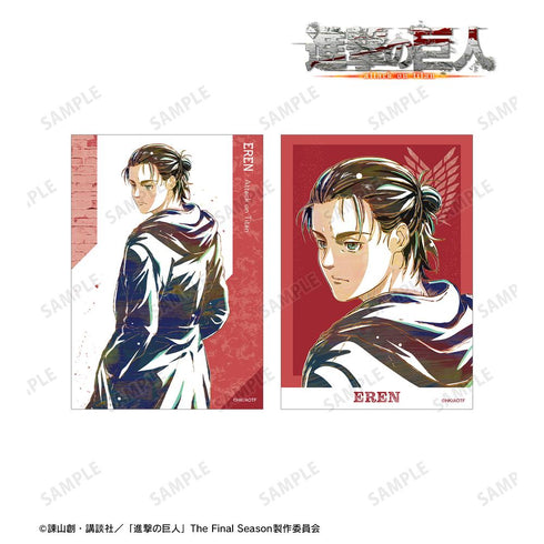 『進撃の巨人』エレン Ani-Art 第4弾 ブロマイド2枚セット【202512再販】