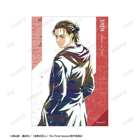 『進撃の巨人』エレン Ani-Art 第4弾 ブロマイド2枚セット