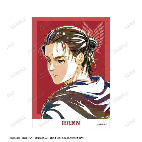 『進撃の巨人』エレン Ani-Art 第4弾 ブロマイド2枚セット