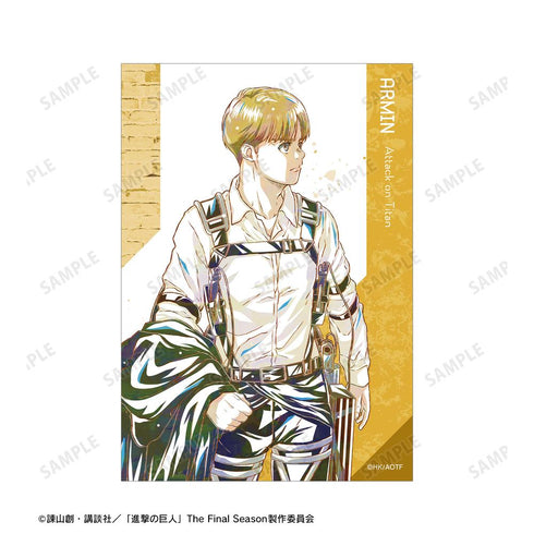 『進撃の巨人』アルミン Ani-Art 第4弾 ブロマイド2枚セット