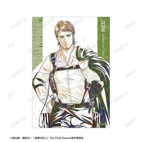 『進撃の巨人』ジャン Ani-Art 第4弾 ブロマイド2枚セット