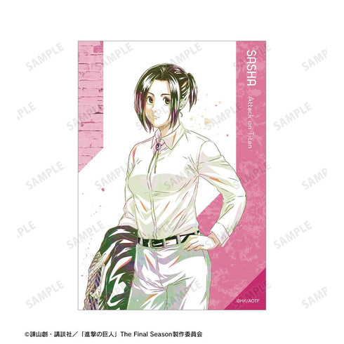 『進撃の巨人』サシャ Ani-Art 第4弾 ブロマイド2枚セット【202512再販】