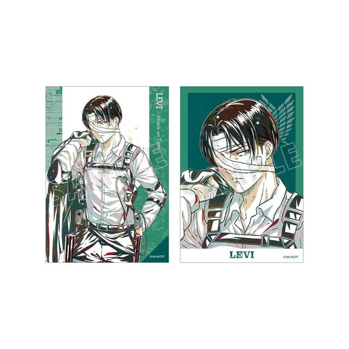 『進撃の巨人』リヴァイ Ani-Art 第4弾 ブロマイド2枚セット【202512再販】