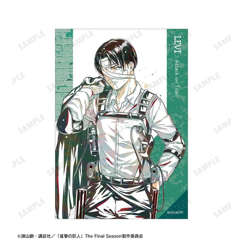 『進撃の巨人』リヴァイ Ani-Art 第4弾 ブロマイド2枚セット【202512再販】