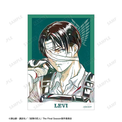 『進撃の巨人』リヴァイ Ani-Art 第4弾 ブロマイド2枚セット