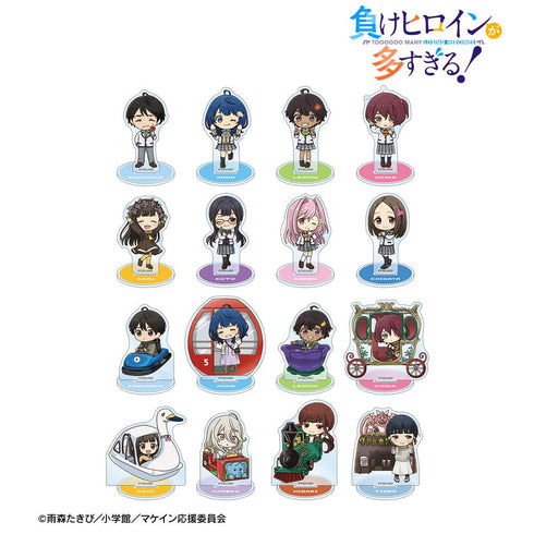 『負けヒロインが多すぎる!』トレーディング ちびキャラ 植物ver.&アトラクションver. アクリルスタンド(単位/BOX)