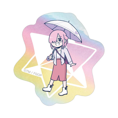 『Fate/Grand Order 藤丸立香はわからない』槌田先生 描き下ろし マシュ・キリエライト 梅雨の合間にver. オーロラステッカー