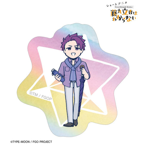 『Fate/Grand Order 藤丸立香はわからない』槌田先生 描き下ろし ランスロット 梅雨の合間にver. オーロラステッカー