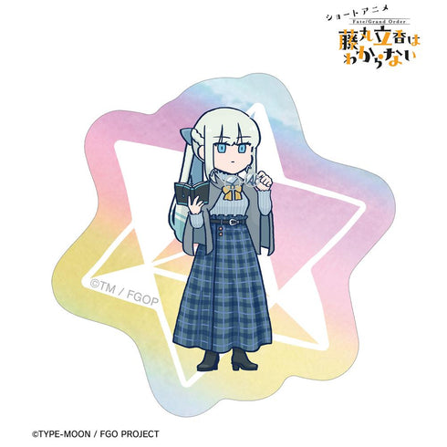 『Fate/Grand Order 藤丸立香はわからない』槌田先生 描き下ろし モルガン 梅雨の合間にver. オーロラステッカー