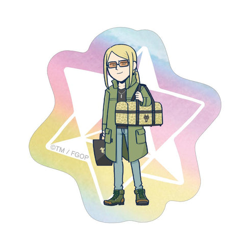 『Fate/Grand Order 藤丸立香はわからない』槌田先生 描き下ろし テスカトリポカ 梅雨の合間にver. オーロラステッカー