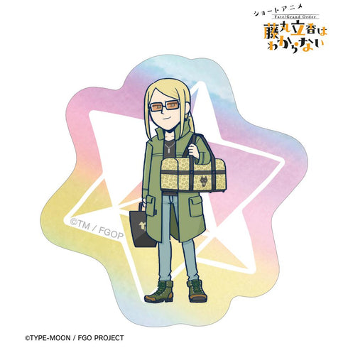 『Fate/Grand Order 藤丸立香はわからない』槌田先生 描き下ろし テスカトリポカ 梅雨の合間にver. オーロラステッカー