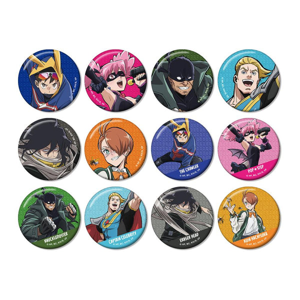 『ヴィジランテ –僕のヒーローアカデミア ILLEGALS-』トレーディンググリッター缶バッジ(単位/BOX)