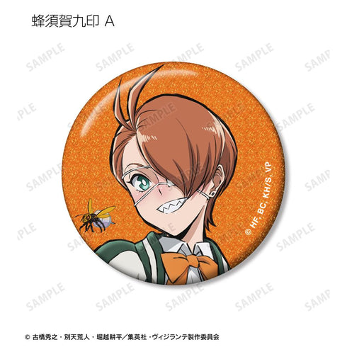 『ヴィジランテ –僕のヒーローアカデミア ILLEGALS-』トレーディンググリッター缶バッジ(単位/BOX)