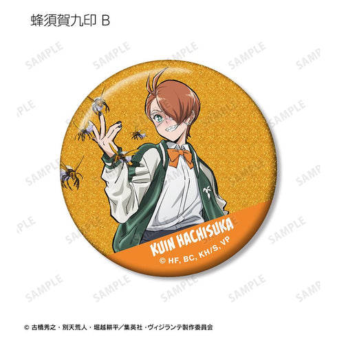 『ヴィジランテ –僕のヒーローアカデミア ILLEGALS-』トレーディンググリッター缶バッジ(単位/BOX)