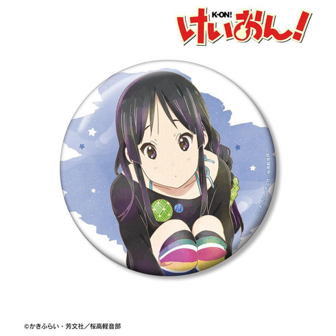 《轻音!》秋山澪 Ani-Art aqua label 100mm徽章 ver.B【202608再版】