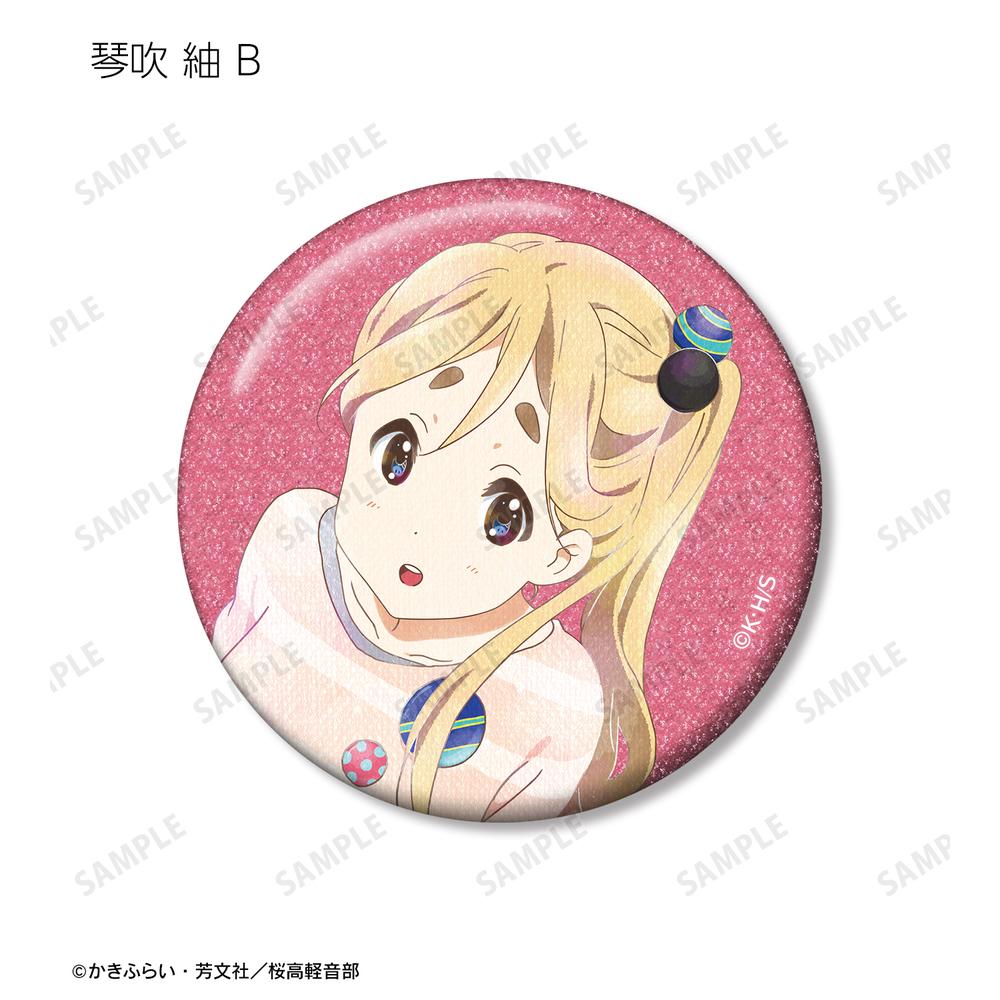 けいおん! 琴吹紬 ムギちゃん 限定デカバッチ 缶バッジ ⑥ けいおん! ムギちゃん限定デカバッチ 缶バッジ 琴吹紬 京都