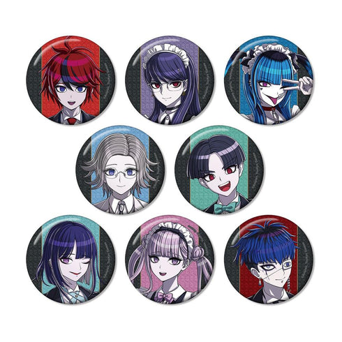 『HUNDRED LINE -最終防衛学園-』描き下ろし メイド&執事ver. トレーディンググリッター缶バッジ(単位/BOX)【202606再販】