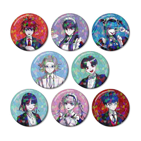 『HUNDRED LINE -最終防衛学園-』描き下ろし メイド&執事ver. トレーディングホログラム缶バッジ(単位/BOX)【202606再販】