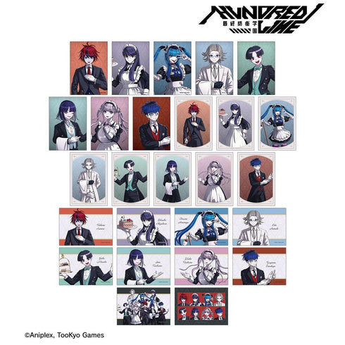 『HUNDRED LINE -最終防衛学園-』描き下ろし メイド&執事ver. トレーディングブロマイド(単位/BOX)【202606再販】