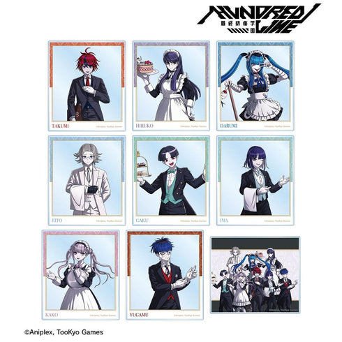 『HUNDRED LINE -最終防衛学園-』描き下ろし メイド&執事ver. トレーディングアクリルカード(単位/BOX)【202606再販】