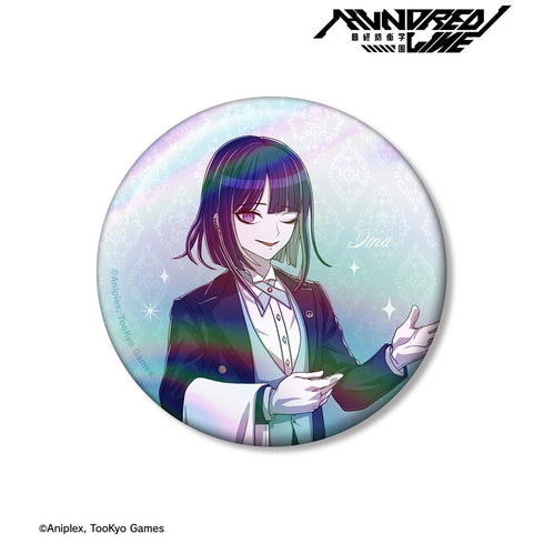 『HUNDRED LINE -最終防衛学園-』描き下ろし 九十九今馬 執事ver. 75mmオーロラ缶バッジ【202606再販】