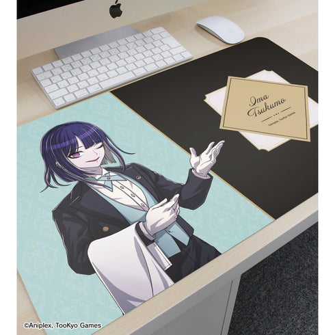『HUNDRED LINE -最終防衛学園-』描き下ろし 九十九今馬 執事ver. マルチデスクマット【202602再販】