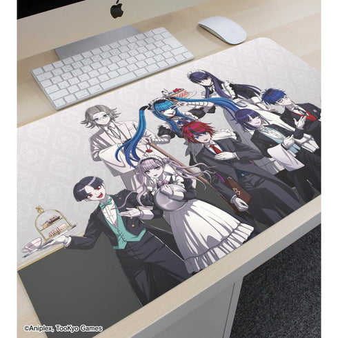 『HUNDRED LINE -最終防衛学園-』描き下ろし 集合 メイド&執事ver. マルチデスクマット【202602再販】