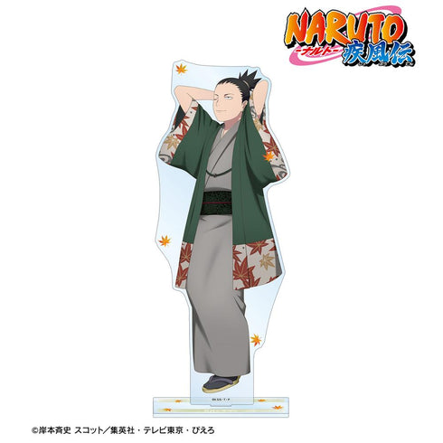 『NARUTO-ナルト- 疾風伝』描き下ろし 奈良シカマル 秋の歩みver. 特大アクリルスタンド