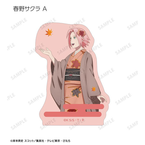 『NARUTO-ナルト- 疾風伝』描き下ろし 秋の歩みver. トレーディングダイカットステッカー(単位/BOX)