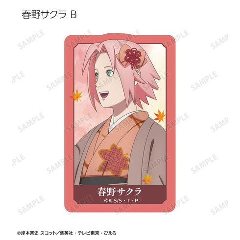 『NARUTO-ナルト- 疾風伝』描き下ろし 秋の歩みver. トレーディングダイカットステッカー(単位/BOX)