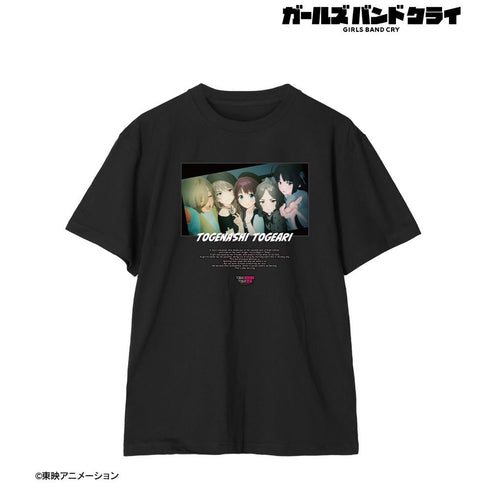 『ガールズバンドクライ』トゲナシトゲアリ 場面写Tシャツメンズ