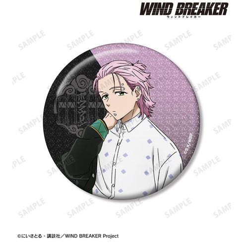 『WIND BREAKER』桐生 三輝 75mmグリッター缶バッジ