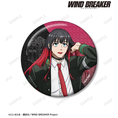 『WIND BREAKER』椿野 佑 75mmグリッター缶バッジ