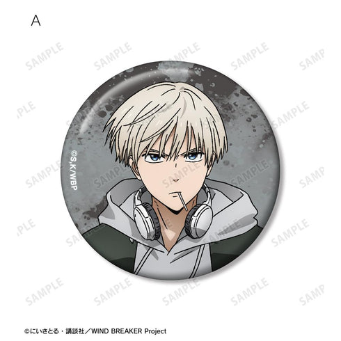 『WIND BREAKER』梶 蓮 缶バッジ2個セット