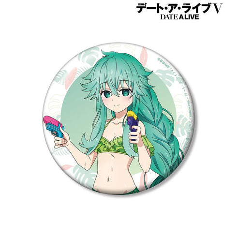 『デート・ア・ライブV』描き下ろし 七罪 デート・ア・バカンスver. 100mm缶バッジ【202609再販】