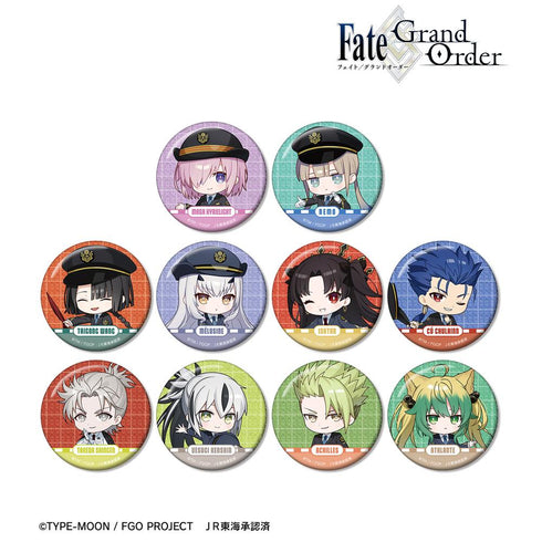 『Fate/Grand Order』トレーディング ちびキャラ 推し旅コラボver. グリッター缶バッジ(単位/BOX)