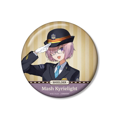 『Fate/Grand Order』マシュ・キリエライト 推し旅コラボver. 100mm缶バッジ【202602再販】