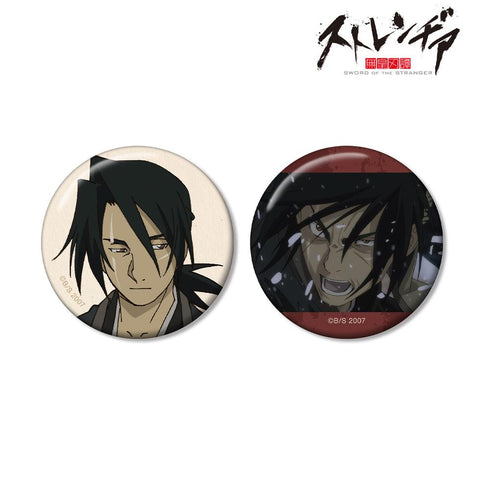 『ストレンヂア -無皇刃譚-』名無し 缶バッジ2個セット