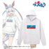 『ウマ娘 シンデレラグレイ』タマモクロス 着用パーカー POP UP SHOP in マルイユニセックス